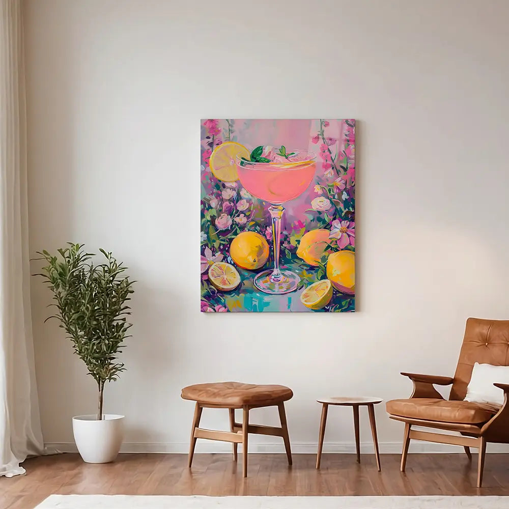 Floral Fruity Cocktail