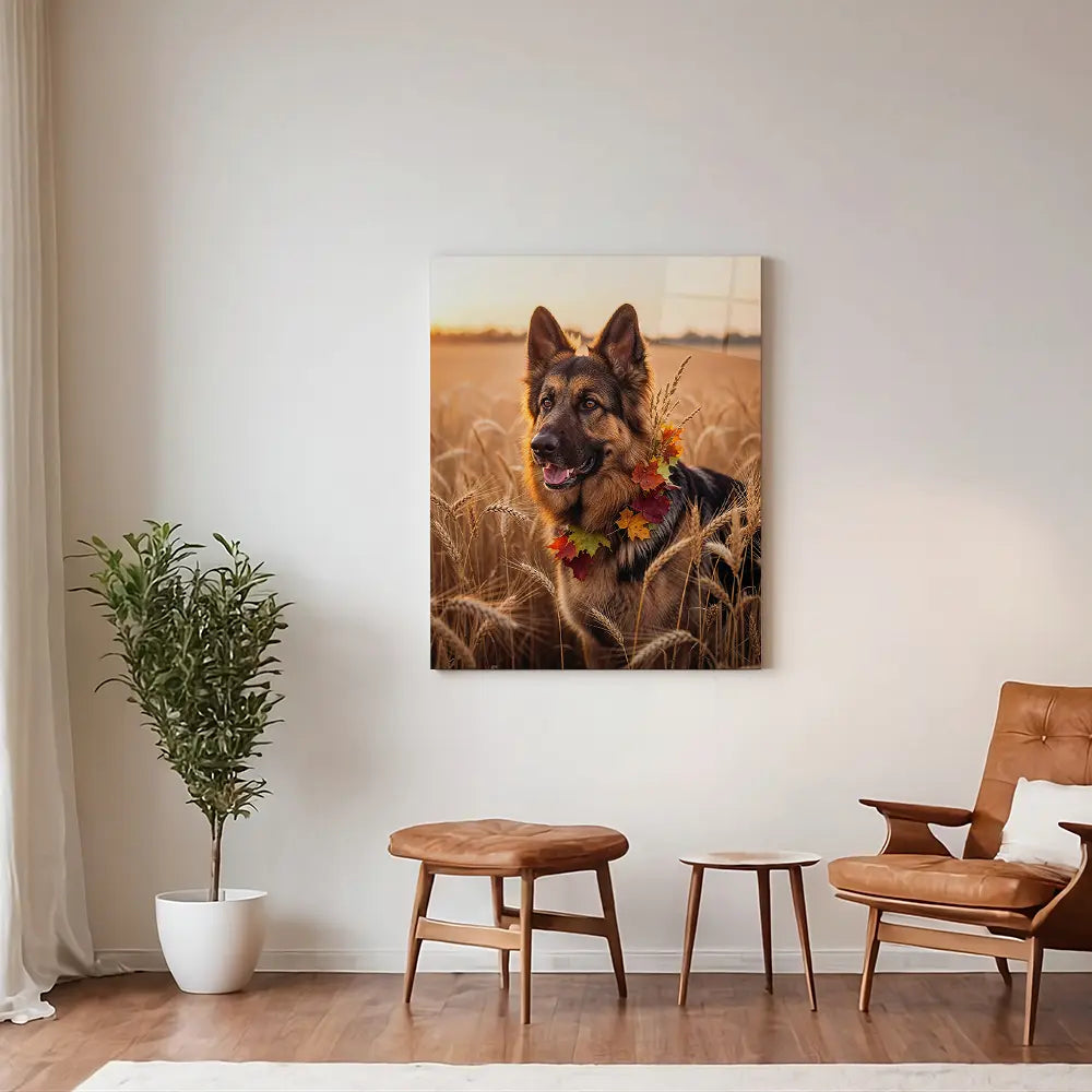 German Shepherd Wheat
