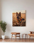 German Shepherd Wheat