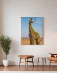 Giraffe Safari Flowers