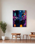 Glowing City BMW