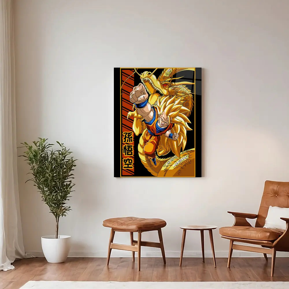 Goku Super Saiyan 3 Dragon