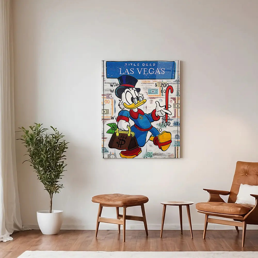 Las Vegas Scrooge Duck