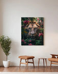 Lion Angry Flowers
