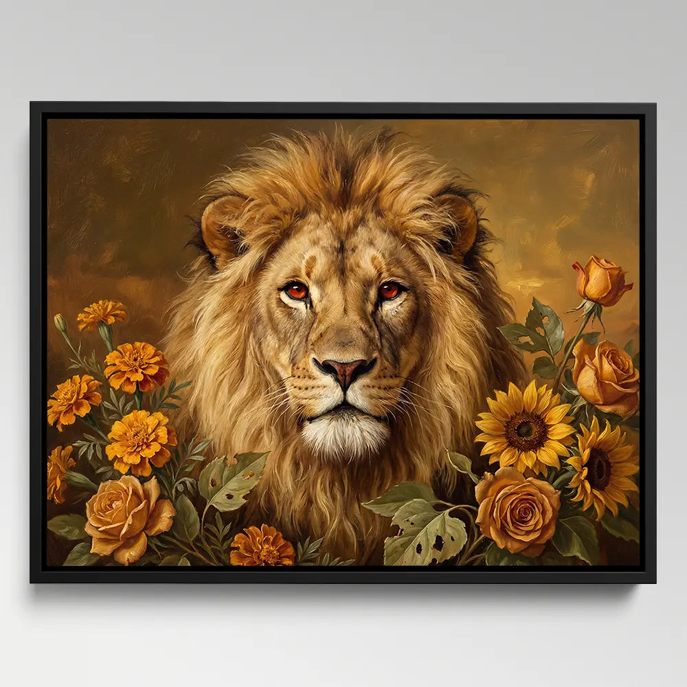 Lion Flowers Landscape