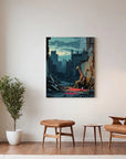 Lonely Giraffe Portrait