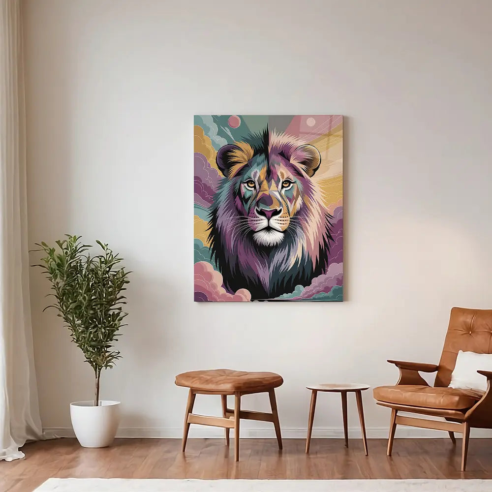 Magical Lion Portrait