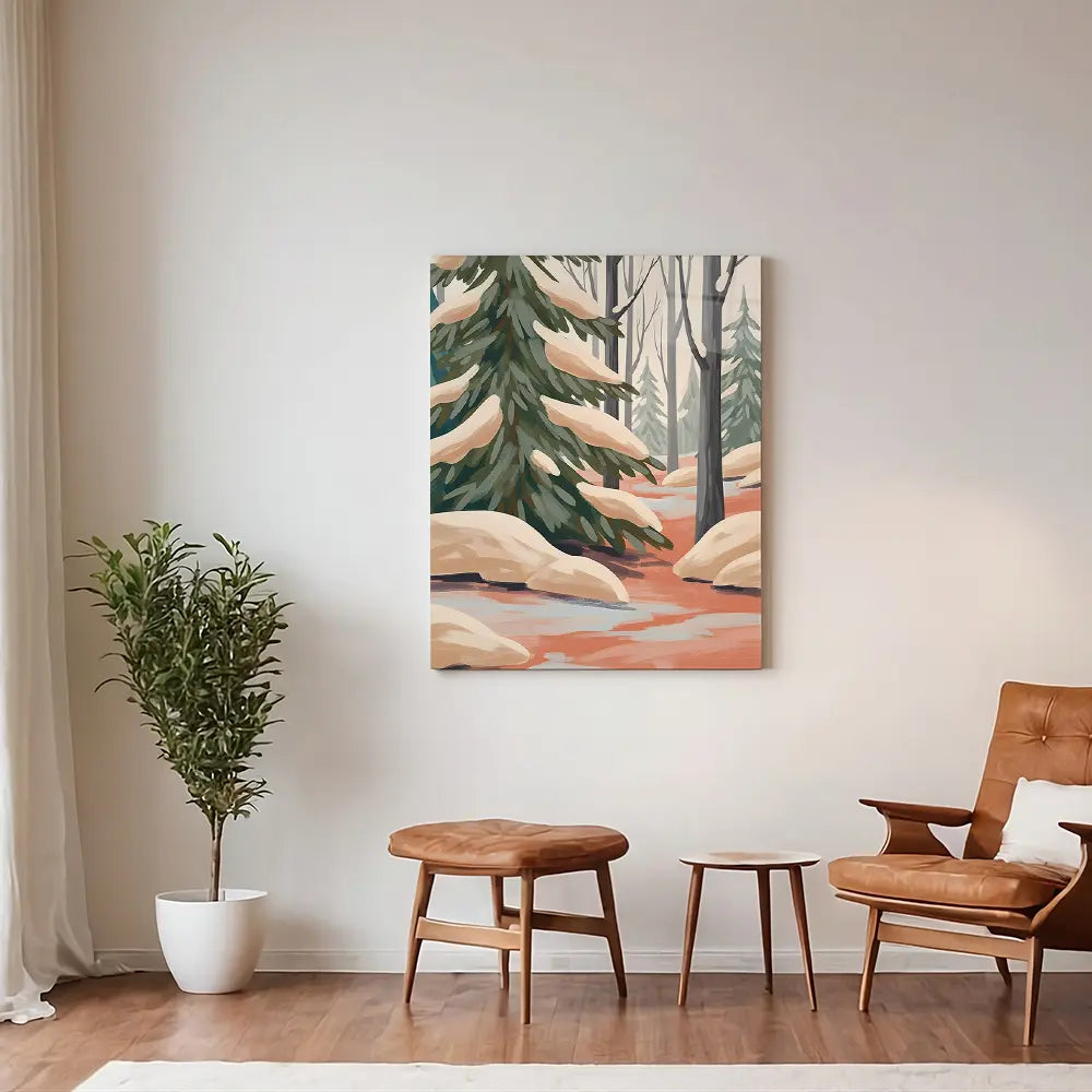 Melting Snow Pine