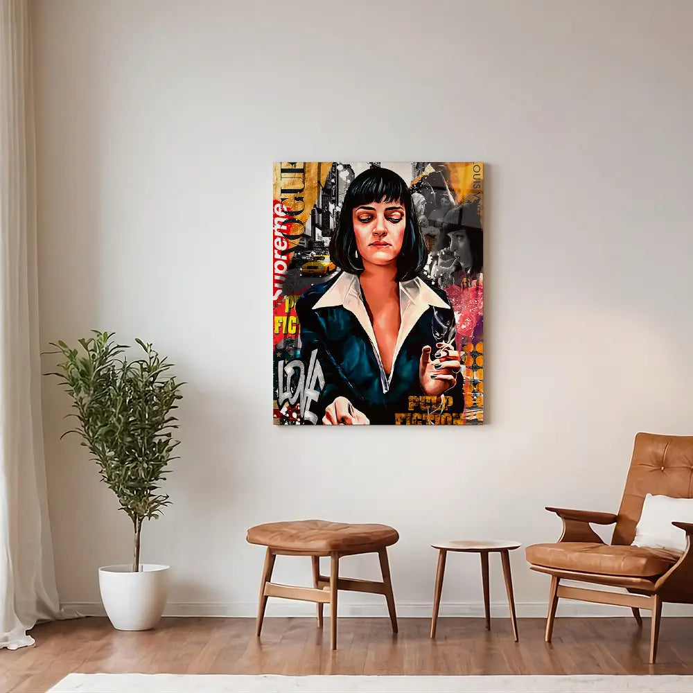 Mia Wallace Graffiti