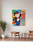 Money Bag Monopoly Art