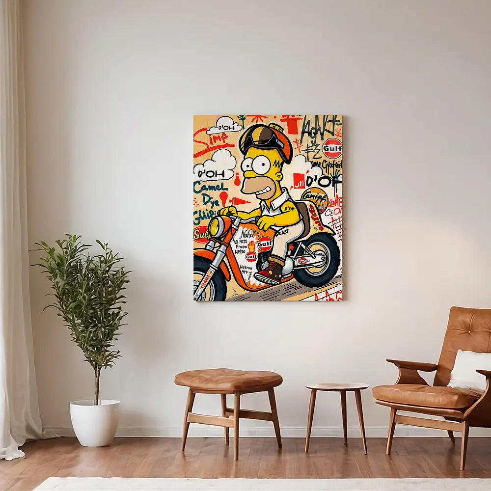 Motorcycling Homer