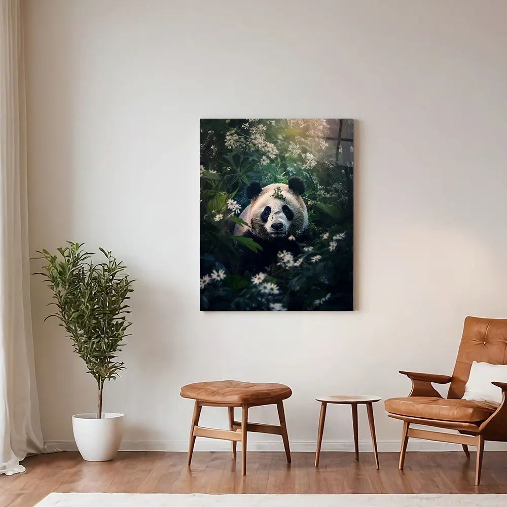 Panda Flowered