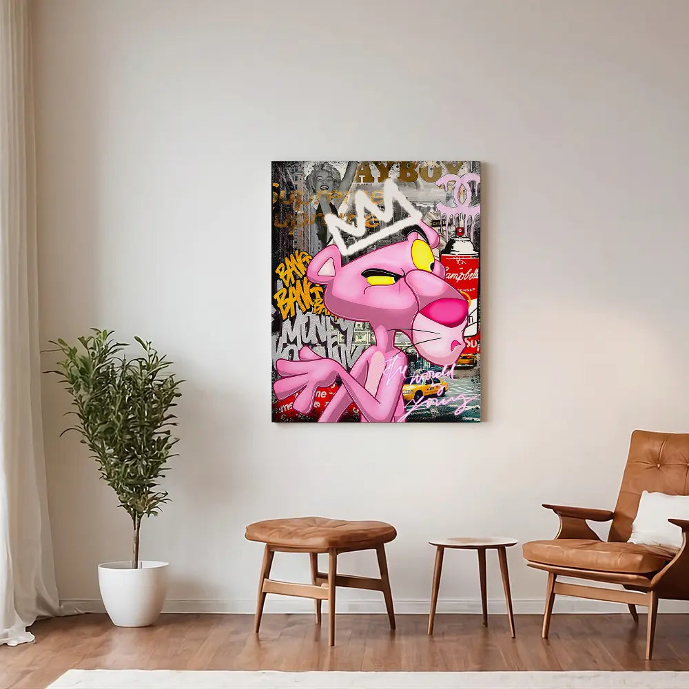 Pink Panther Graffiti