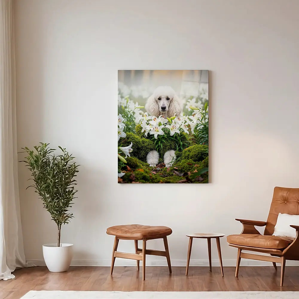 Poodle Flowers