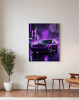 Purple Dodge Challenger