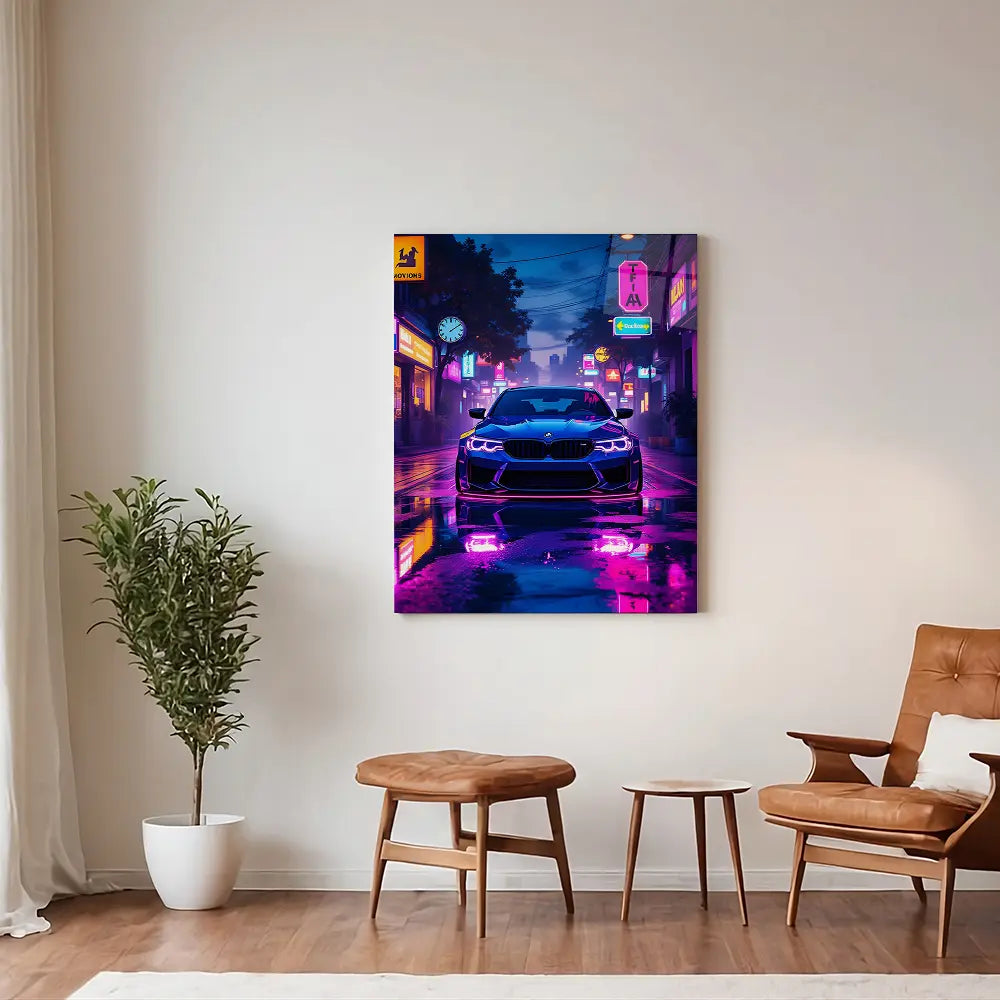 Purple Reflection BMW