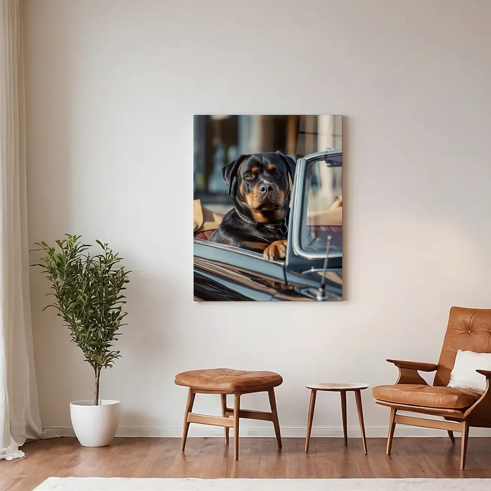 Rottweiler Car