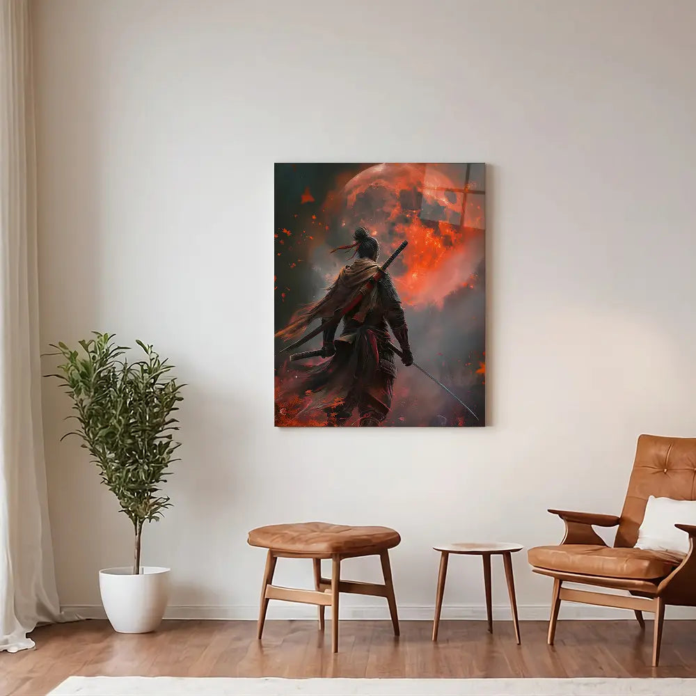 Samurai Red Moon