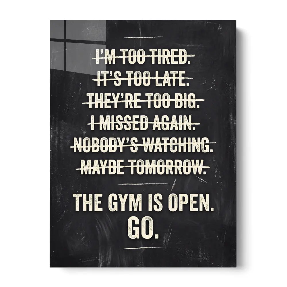 The Gym Is Open
