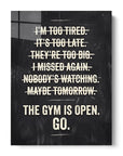 The Gym Is Open
