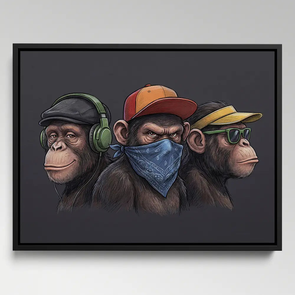 Three Wise Monkeys
