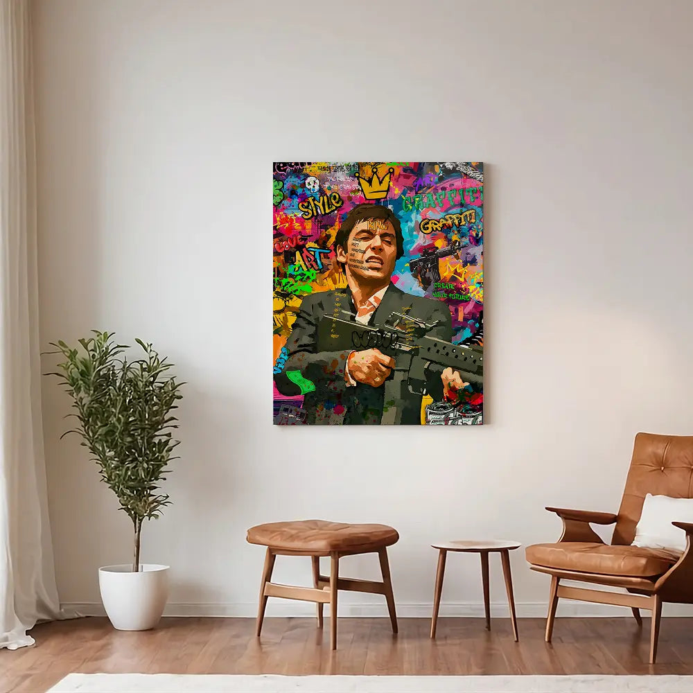 Tony Montana Pop Art