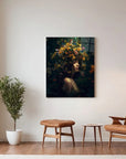 Woman Floral Head