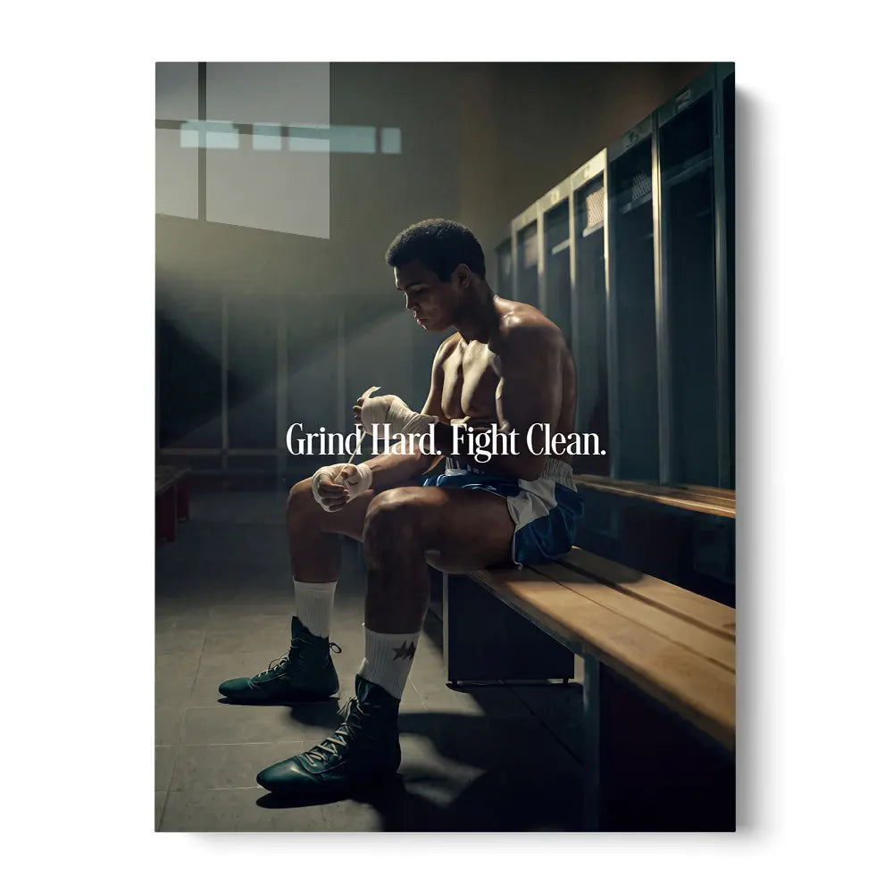 Grind Hard Fight Clean