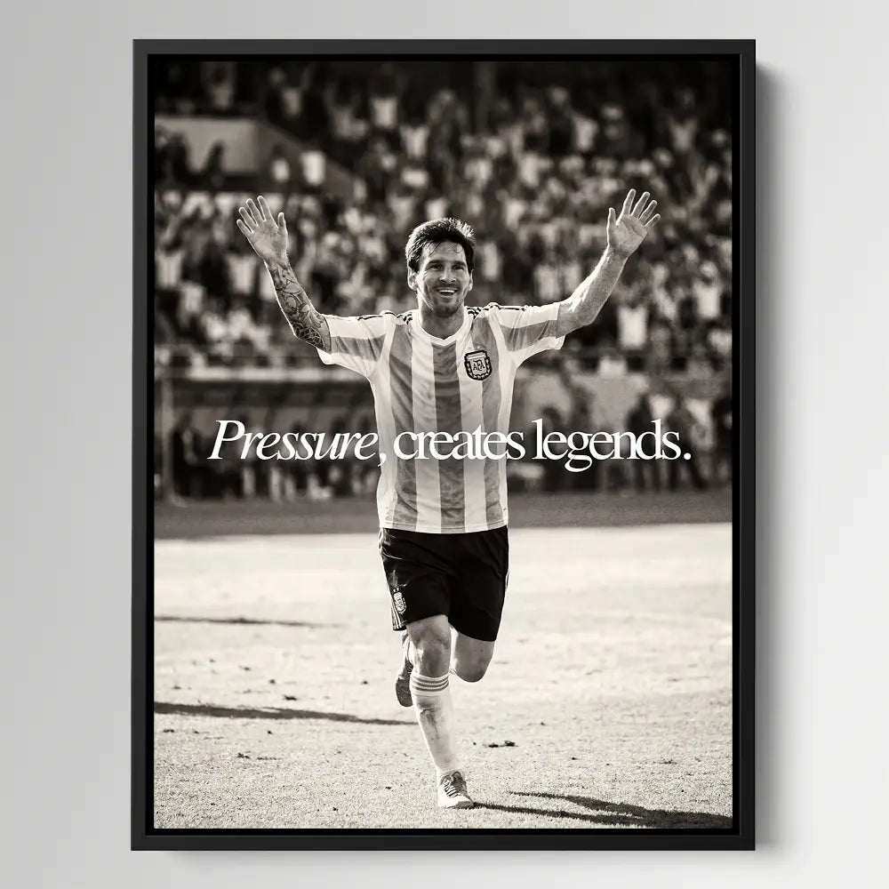 Pressure Creates Legends