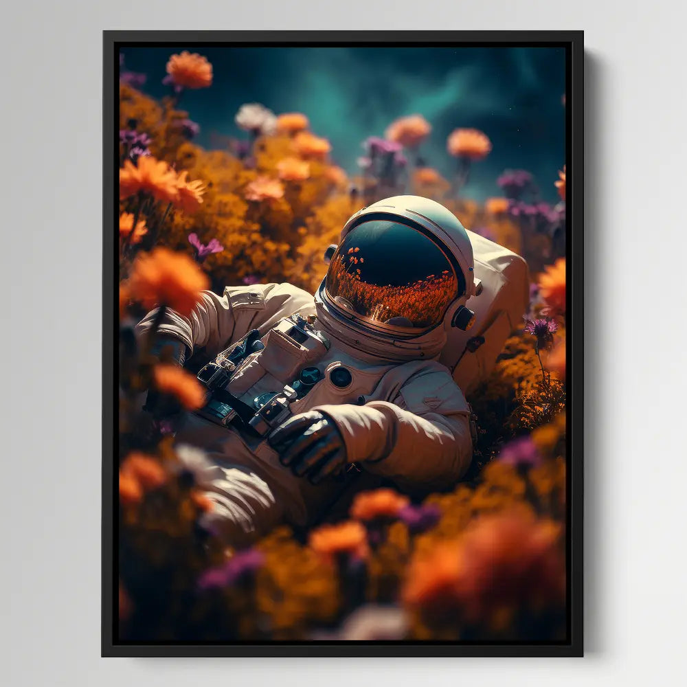 Orange Astronaut Portrait