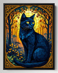 Stained Glass Cat