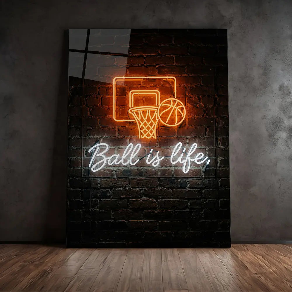 Ball Is Life Neon