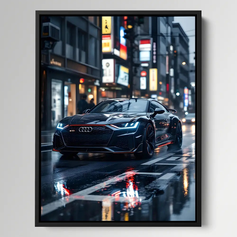 Audi Wet Road