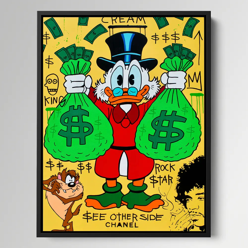 Bags Cash Scrooge