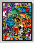 Bitcoin Pop Art
