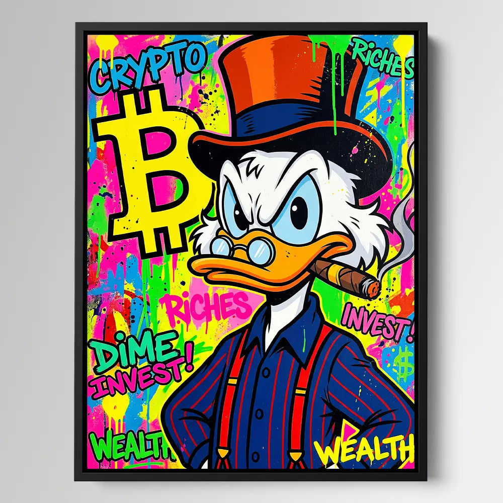 Bitcoin Wealth Art