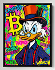 Bitcoin Wealth Art