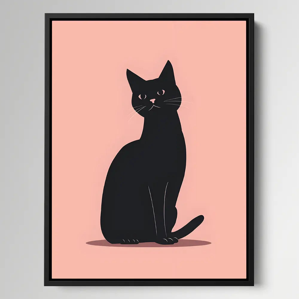 Black Cat Pink