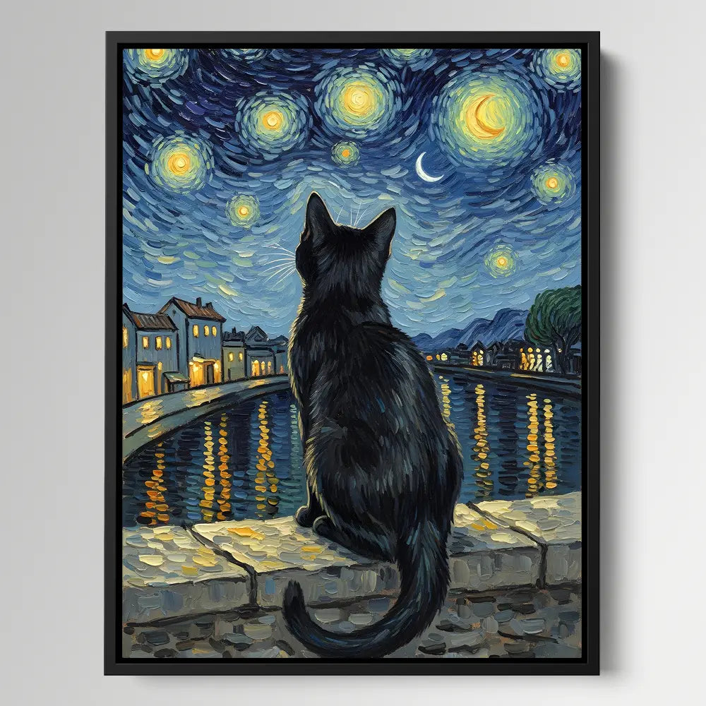Black Cat Van Gogh