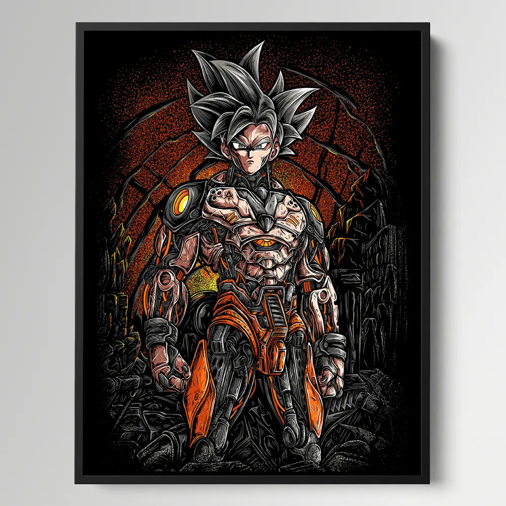 Black Mecha Armor Goku
