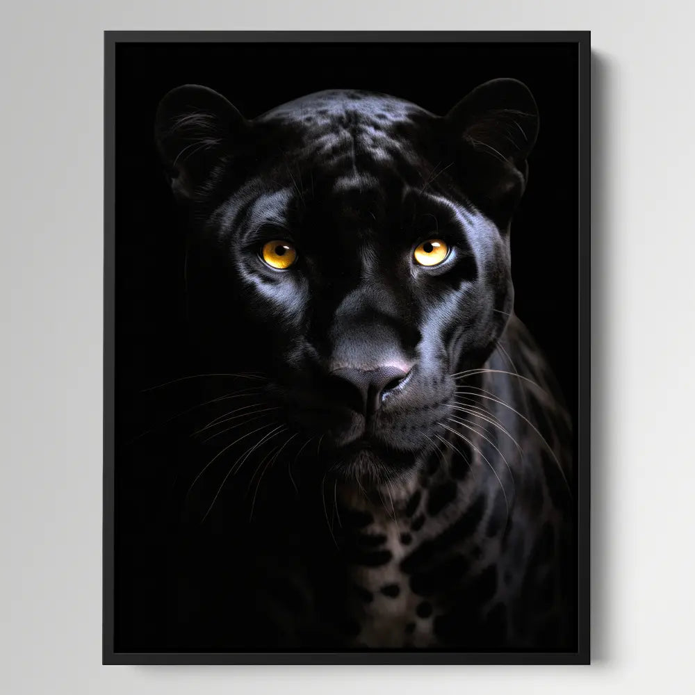 Black Panther Black Portrait