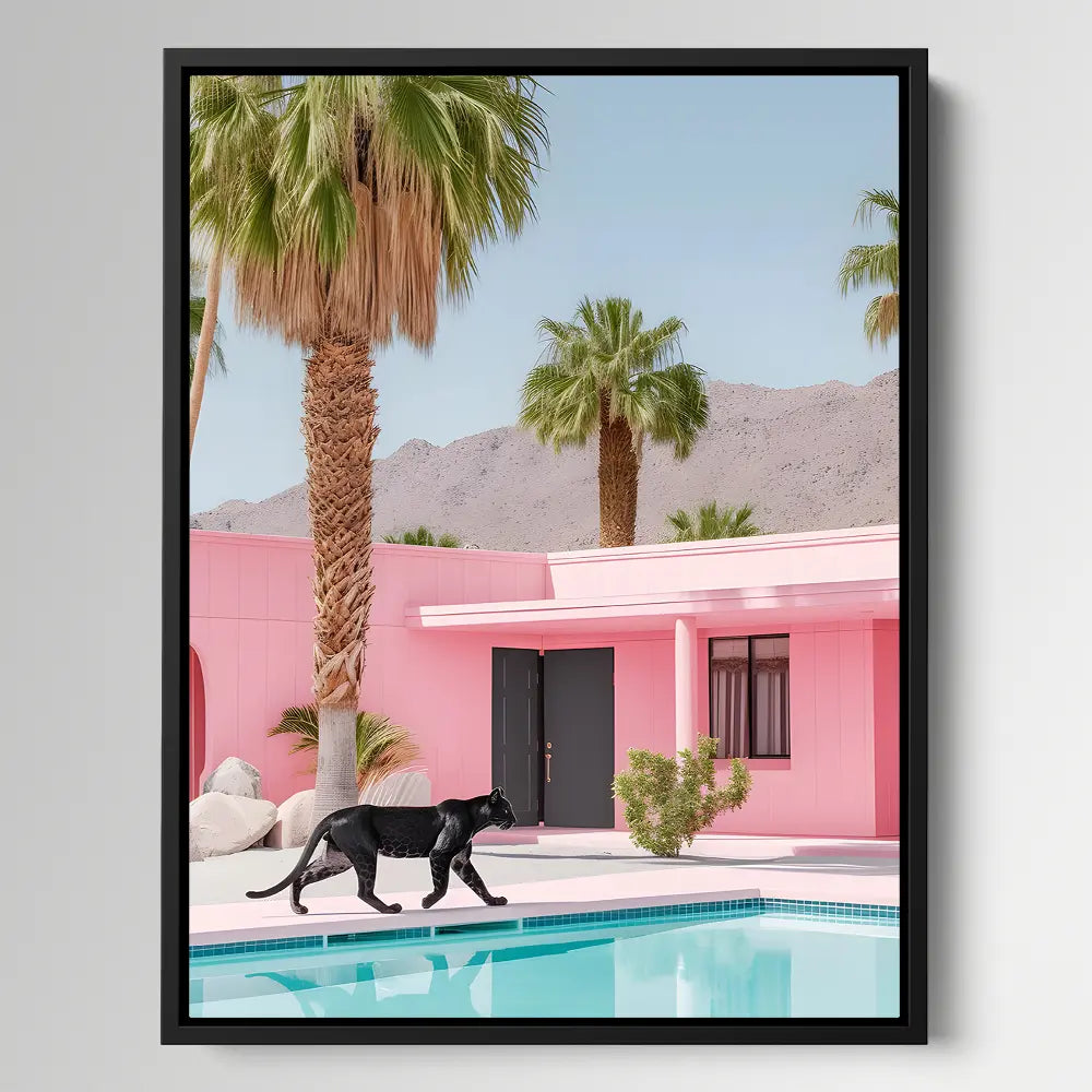 Black Panther Pink House