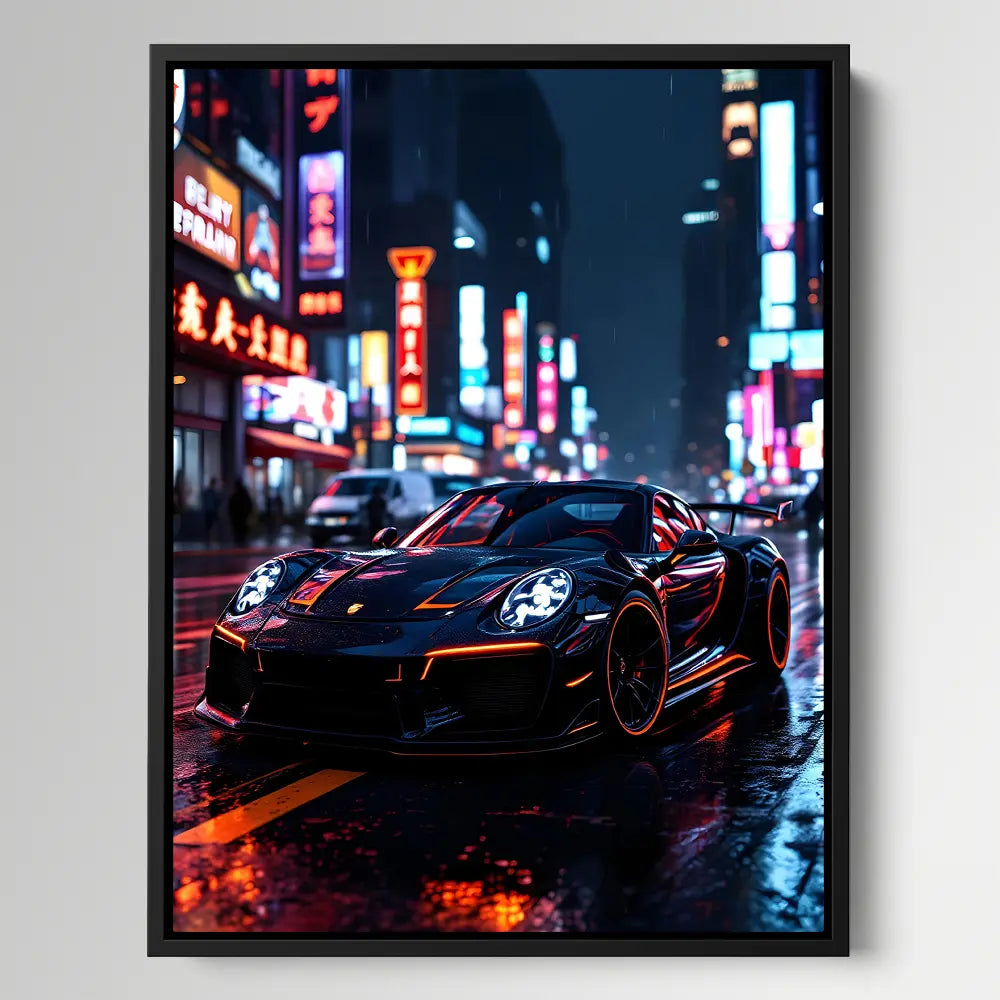 Black Porsche