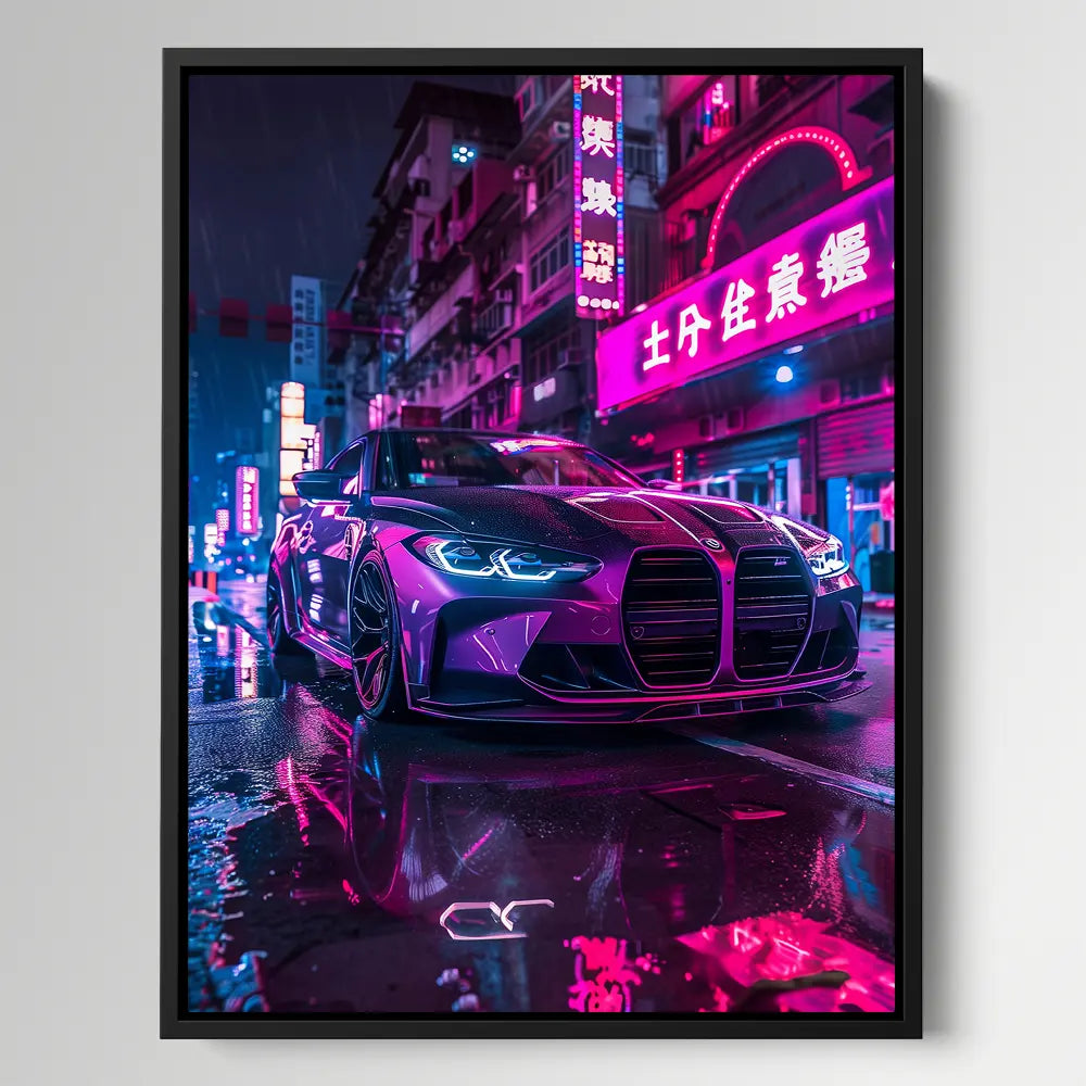 BMW M4 Purple