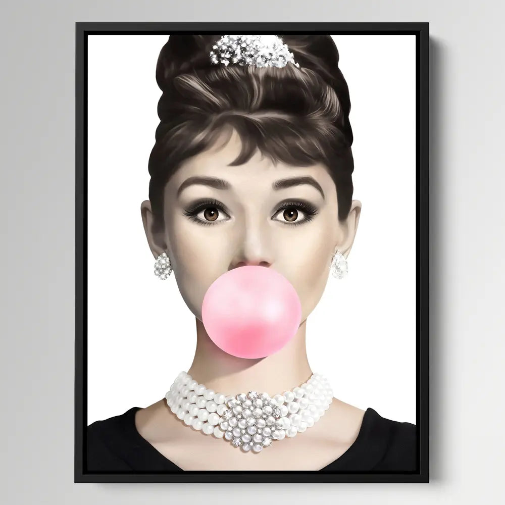 Bubblegum Brunette Girl