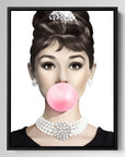 Bubblegum Brunette Girl