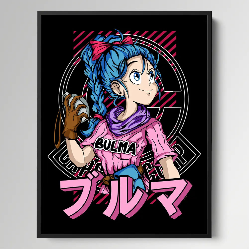 Bulma Dragon Ball Blue