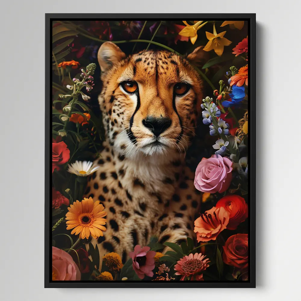 Cheetah Flowers Dream