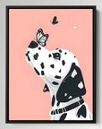 Dalmatian Butterfly