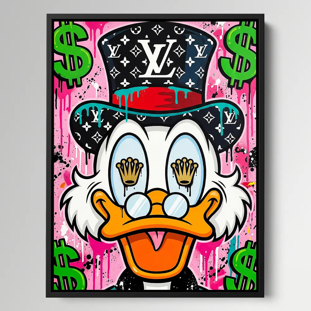 Designer Duck Pop Art